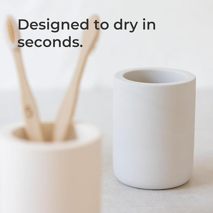 Selegna Drying Stone Toothbrush Holder, Diatomite Toothbrush Holders - Image 2