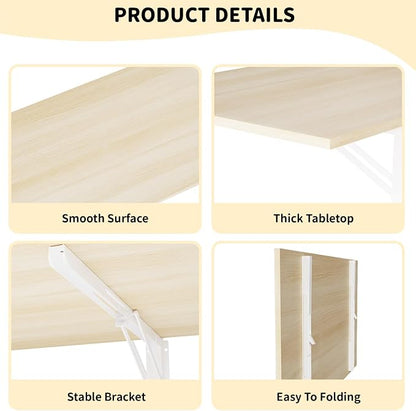 GOYLSER Laundry Room Wall Mounted Folding Table, Kitchen Restaurant Home Bar - Image 5