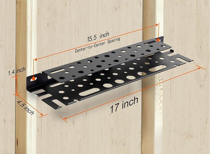 WallMount Tool Storage Rack, Plier organizer, Equipped Suspension Holes - Image 2