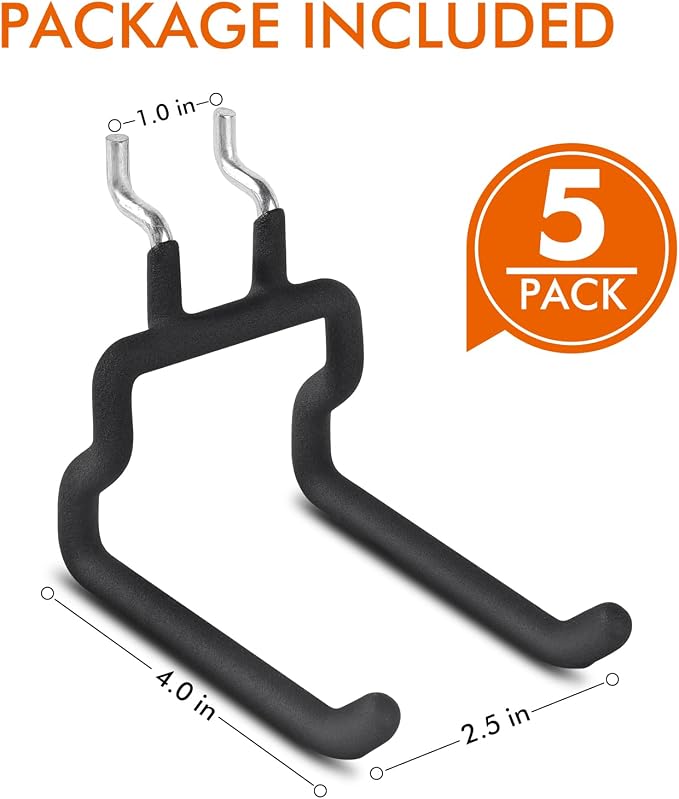 LIGHT DUST Utility Heavy Duty Pegboard Hooks - Image 2