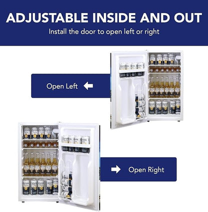 Corona Compact Fridge with Bottle Opener, 90 L/ 95 Quart 3.2 Cubic Foot - Image 6
