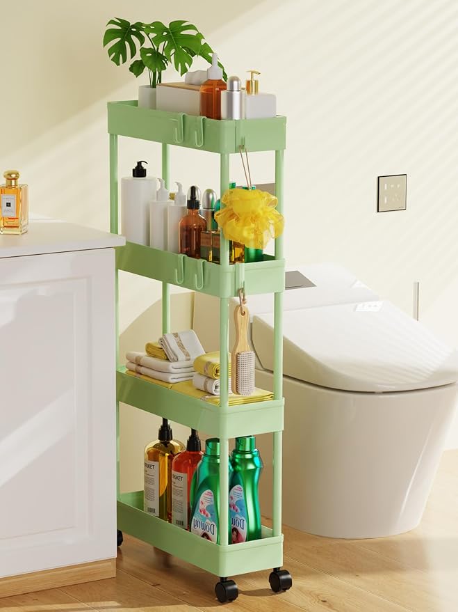 LEHOM 5.1" Slim Storage Cart - Image 6