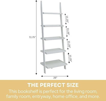 Convenience Concepts French Country Bookshelf Ladder - Image 2
