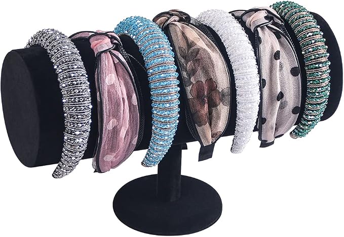 ByKen T-bar Headband Holder Organizer, Hair Band Ear Jewelry Accessories - Image 2