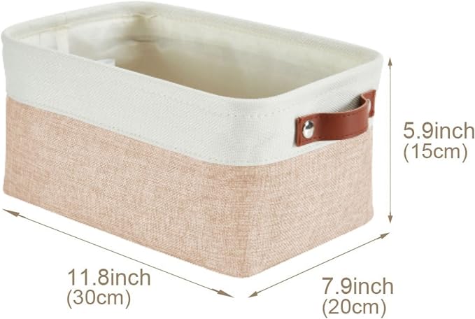 DECOMOMO Small Storage Basket, Closet Storage Bins, Baskets - Image 6