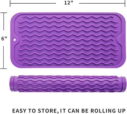 Silicone Dish Drying Mat for Multiple Usage, Easy clean, Eco-friendly, - Image 2