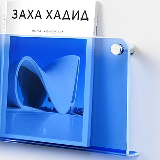 ROYALITA 2-Pack Acrylic Magazine Holder Brochure Holder, Fashion Hanging by ROYALITA
