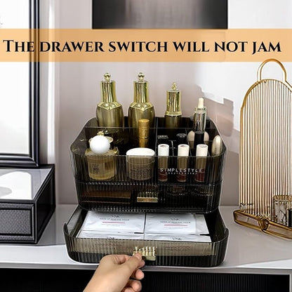 Makeup Organizer with Drawers Stackable Skincare Cosmetic Makeup organization - Image 4
