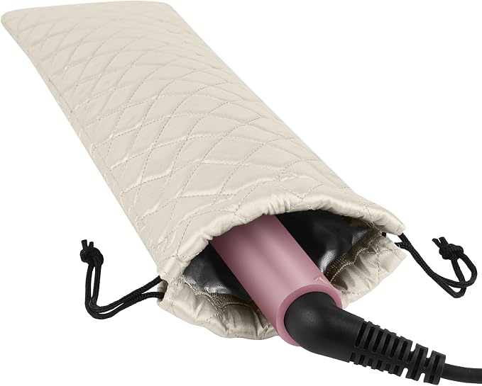AMIJEAL Heat Resistant Hair Tools Organizer Bag Portable Travel Drawstring by AMIJEAL