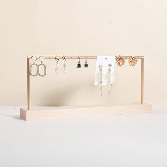 GemeShou wooden earring holder organizer by GemeShou