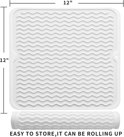 Silicone Dish Drying Mat for Multiple Usage, Easy clean, Eco-friendly, - Image 2