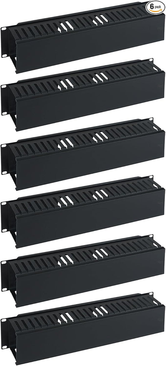 ICC 2U Finger Duct Cable Manager Panel by ICC
