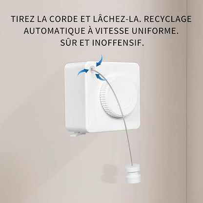 JOOM Retractable Clothesline Heavy Duty Clothes Drying Laundry Line Wall - Image 5