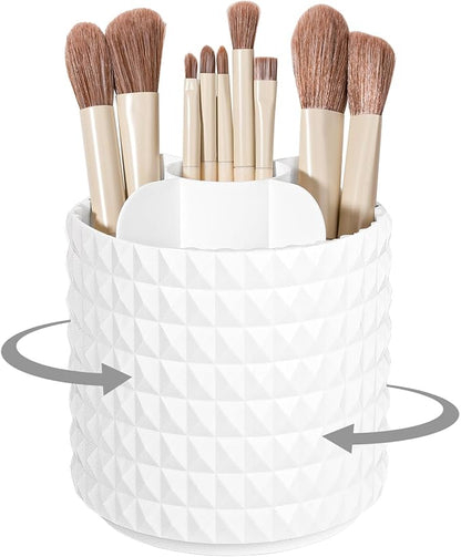 Anyoifax Makeup Brush Holder Organizer 360°Rotating Make Up Brushes Container by Anyoifax