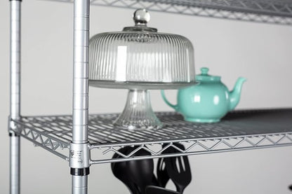 Omega 21" Deep x 54" Wide x 96" High 3 Tier Gray Starter Shelving Unit - Image 4