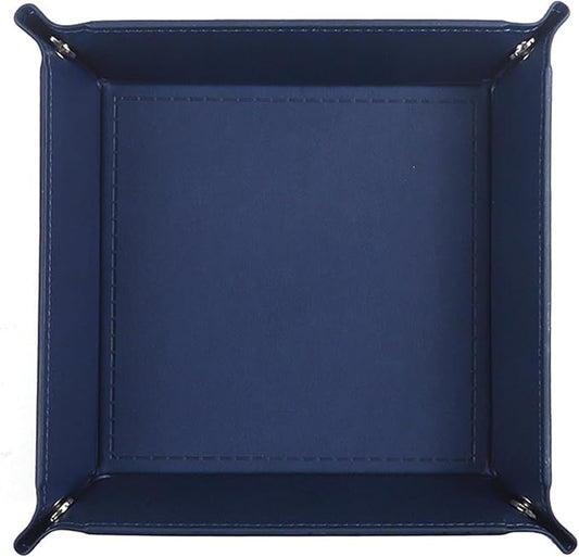 siduater Valet Tray Desktop Storage Organizer – Vegan Leather Catchall Tray by siduater