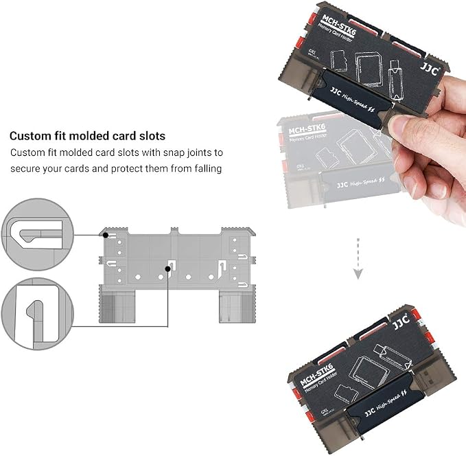 Micro SD Card Holder and SD Card Case, Memory Card Storage Organizer - Image 3