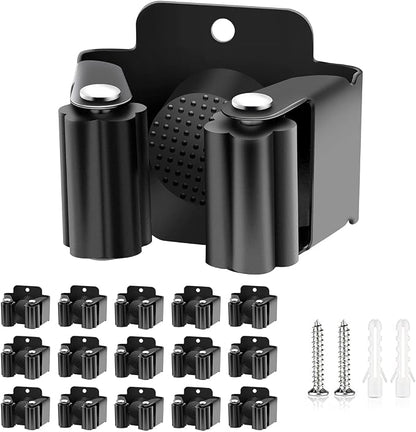 Verdenu 15 Pack Broom Holder Wall Mount, Mop and Broom Holder Wall Mount by Verdenu