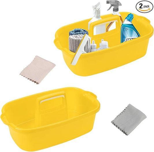 Cleaning Supplies Caddy Organizer by Whalegend