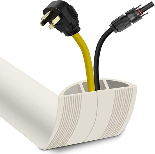 Floor Cord Cover 10FT Cord Covers by JAHOMFAI