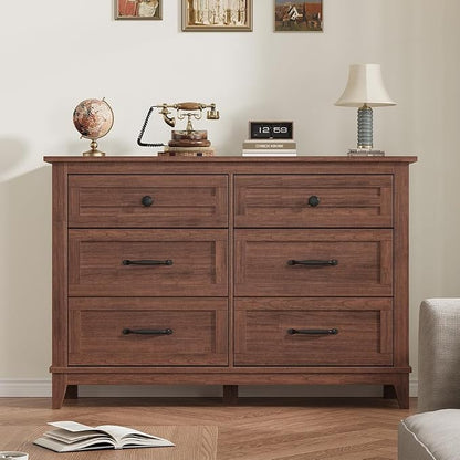 GarveeHome 6 Dresser for Bedroom, 47 in Wide Drawer Dresser - Image 2