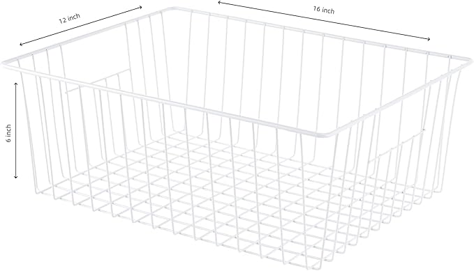 3 Pack Upright Freezer Organizer Bins - Image 4