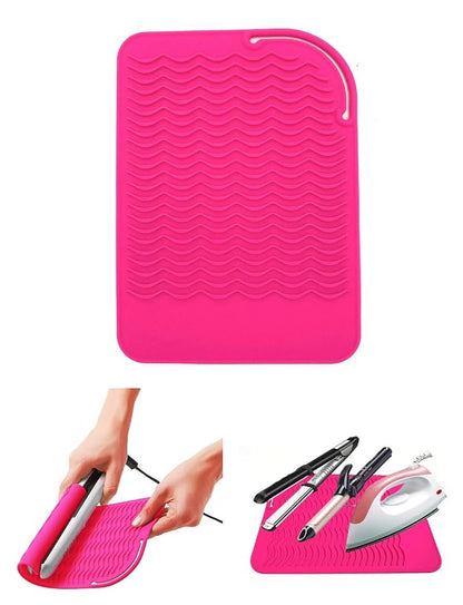 Heat Resistant Mat for Curling Iron, Flat Irons and Hair Straightener Hair - Image 3