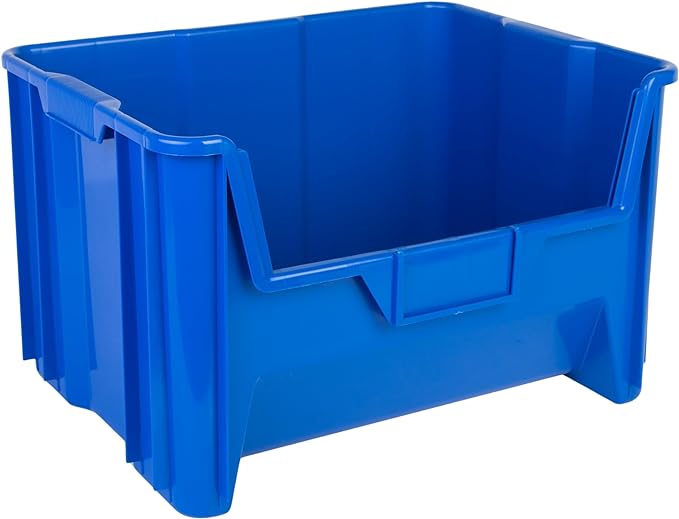 Hudson Exchange 20" x 15" x 12.5" Plastic Giant Stackable Hopper Bin Container by HudsonExchange