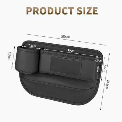 Kwak's 2 Pack Car Seat Gap Filler Organizer - Image 7