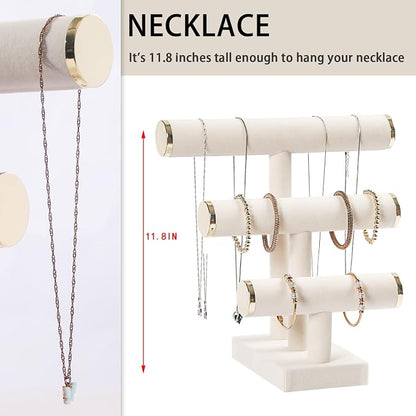 3 Tier Bracelet Holder, Bracelet Display Stand - Image 3