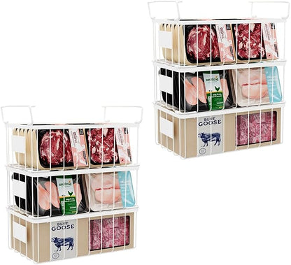 Freezer Storage Organize Baskets by Y.Z.Bros