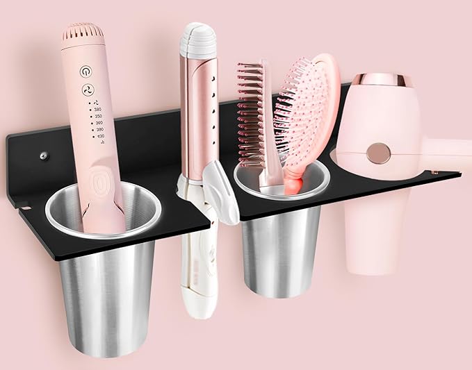 Hair Tool Organizer, Hair Dryer Holder by Bollmside