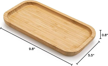 Bamboo Vanity Tray, Bathroom Counter Tray, Toilet Tank Tray, Bathroom Tray - Image 8