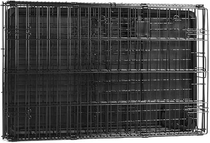 Amazon Basics Durable, Foldable Metal Wire Dog Crate - Image 4