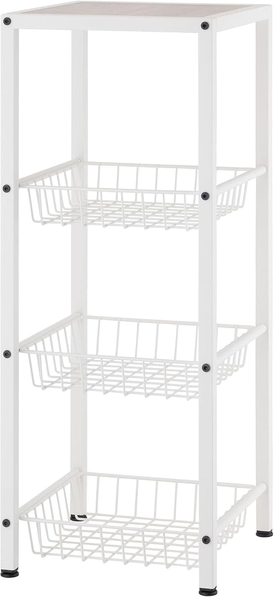 TRINITY 4-Tier Freestanding Metal Shelving Rack by TRINITY