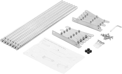 Wall Mounted Laundry Drying Rack, Retractable Clothes Drying Rack - Image 9