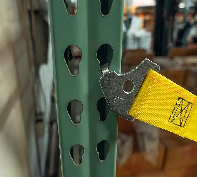 Mytee Products 8 Pack 2"x110.5" Pallet Rack Safety Straps - Image 8