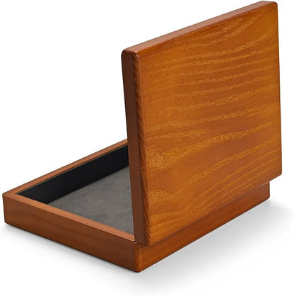 Oirlv Solid Wood Ring Jewelry Box Organizer Earrings Jewelry Drawer Organizer - Image 6