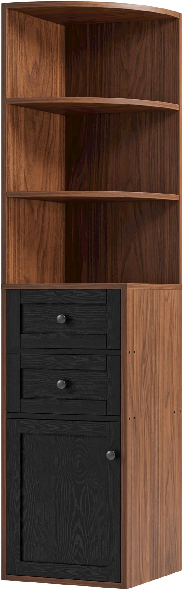 IRONCK Corner Bookshelf and Bookcase - Image 9