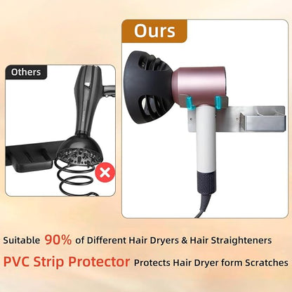 Hair Dryer and Straightener Holder, Upgraded Hair Straightener Holder - Image 6