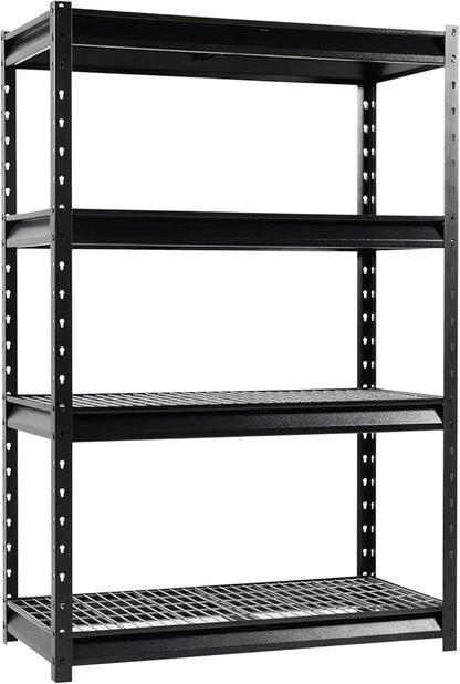 The Atlas 48" W Heavy Duty Garage Shelving Unit Load 12000 Lbs, Metal Shelves by Shuntong