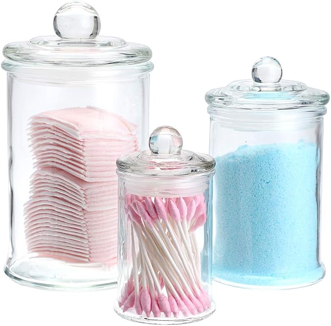MDLUU Glass Canisters, Apothecary Jars by MDLUU