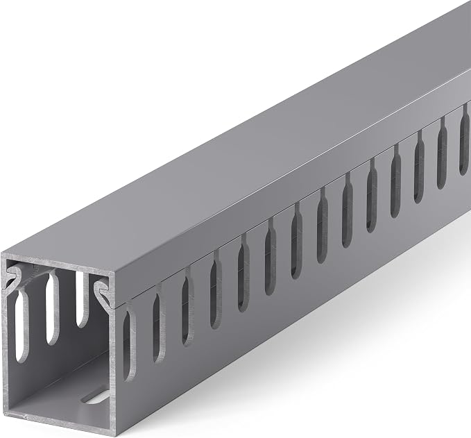 94.5in Professional Server Rack Cable Management Raceway, H1.6in x W1.2in Cable by ZhiYo