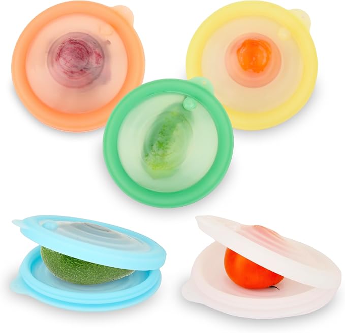 Silicone Reusable Vacuum-Seal Storage Containers by ritastar