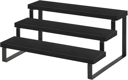 YINMIT Wooden Display Riser Stand, Tiered Perfume and Cologne Organizer Stand by YINMIT