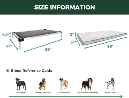 FXW TitanNest Chew-Proof Elevated Dog Bed, Raised Cot - Image 6