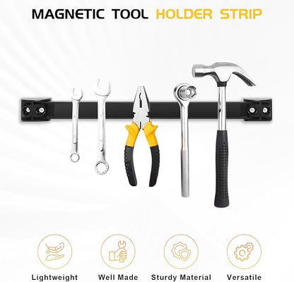 DGSL Magnetic Tool Holder Strip 5 Pack, 16 In Heavy Duty Tool Organizer - Image 4