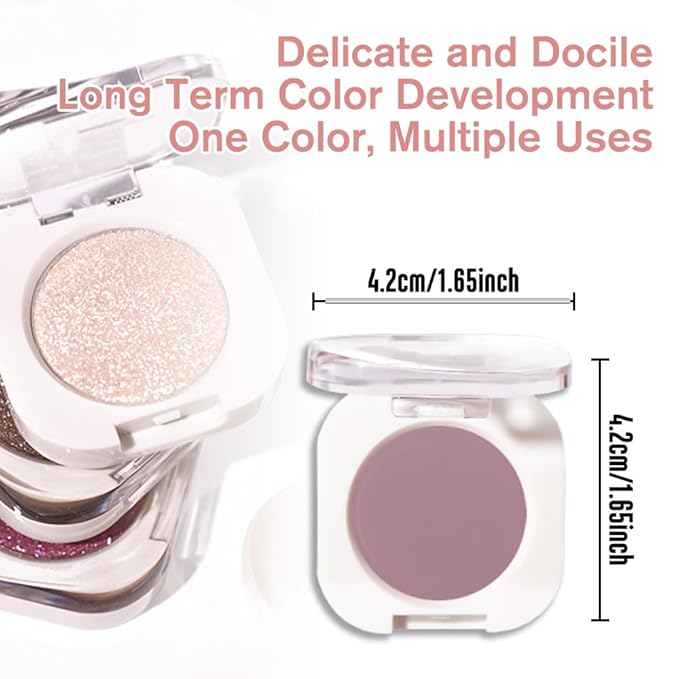 Mauve Taupe Single Matte Eyeshadow Makeup, Neutral Powde Eye Shadow - Image 5