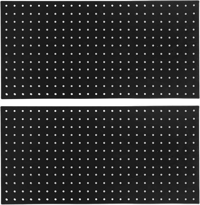 Hilitand Metal Pegboard Panels 2 Pack Heavy Duty Wall Mounted Tool Organizer by Hilitand