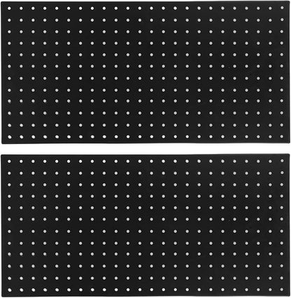 Hilitand Metal Pegboard Panels 2 Pack Heavy Duty Wall Mounted Tool Organizer by Hilitand
